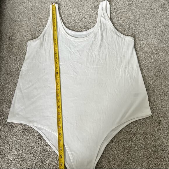 NWT A New Day White Bodysuit Womens Size 2X - Picture 2 of 9